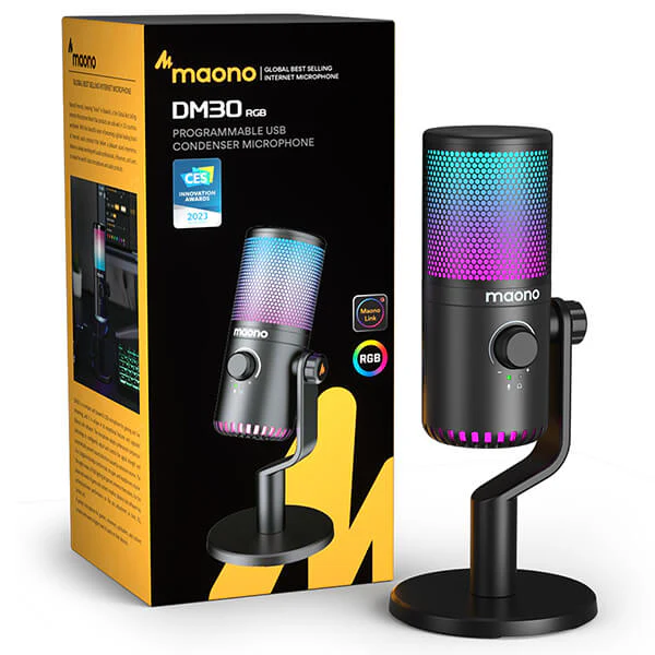MAONO DM30RGB Condenser Microphone - Image 9