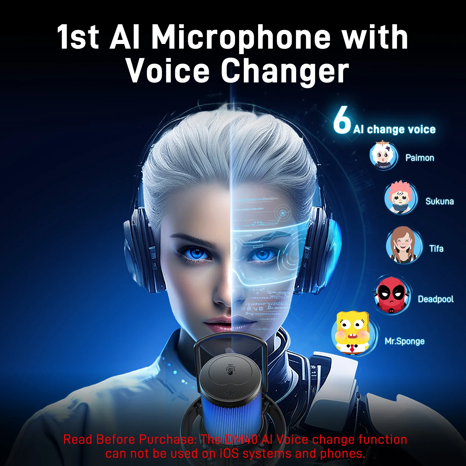 DM40 Condenser Microphone - Image 3