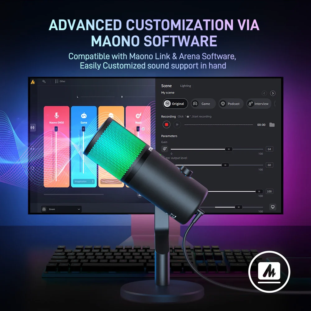 Maono DM50 Condenser Microphone - Image 9