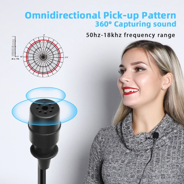 Maono AU-402 Lavalier Condenser Microphone - Image 3