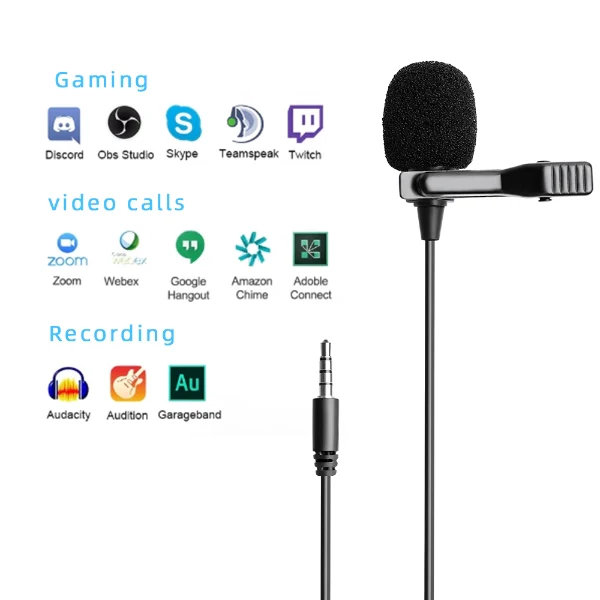 Maono AU-402 Lavalier Condenser Microphone - Image 6