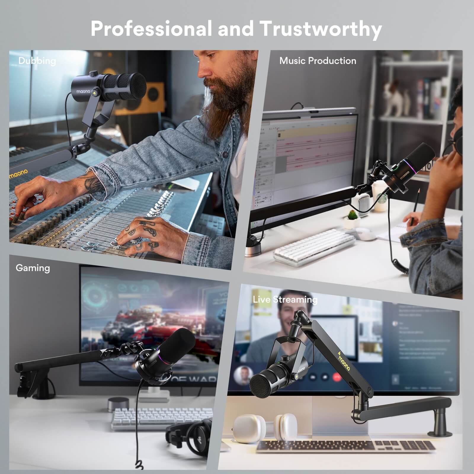 Maono BA92 Mic Boom Arm - Image 8