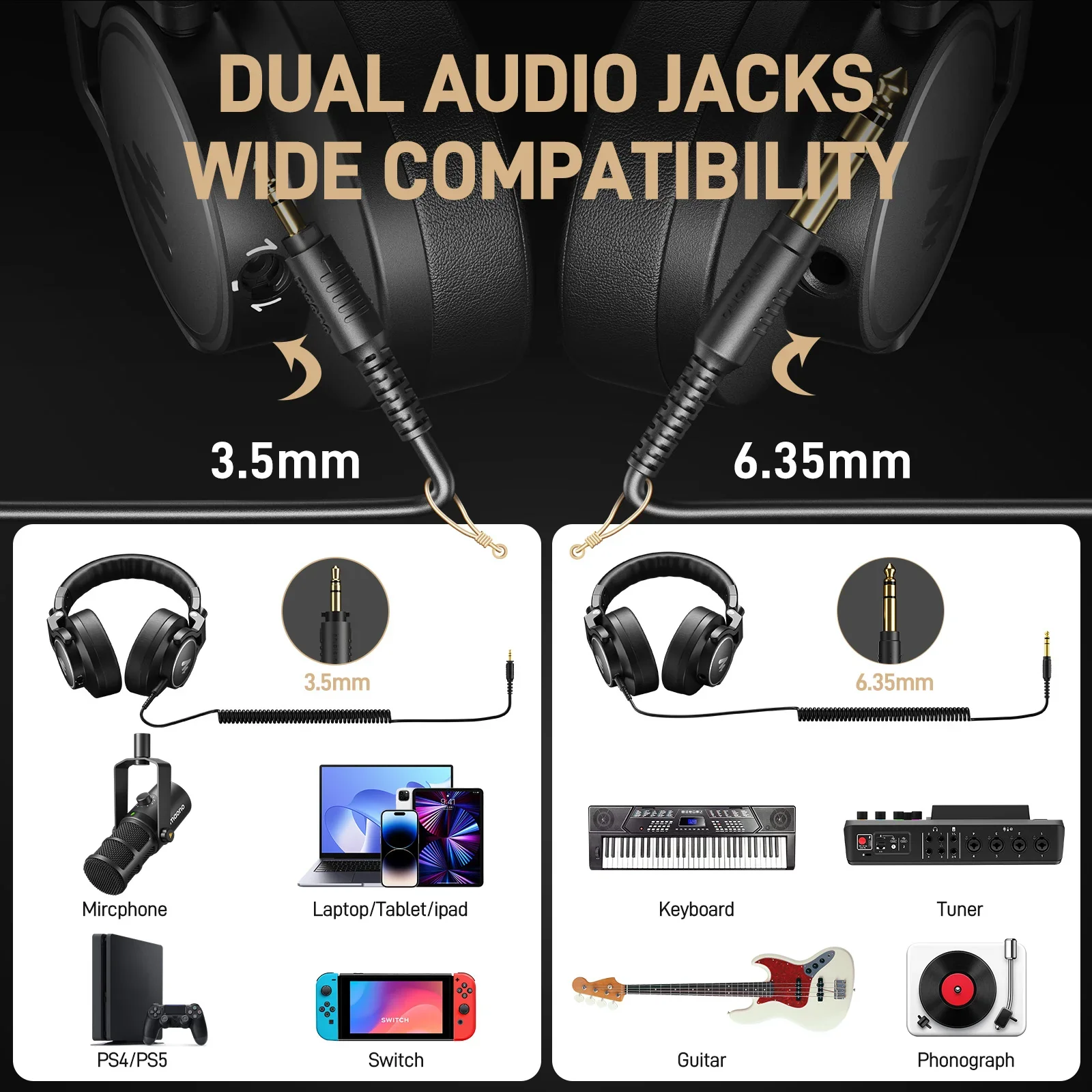 MAONO MH700 Gaming Headphones - Image 4