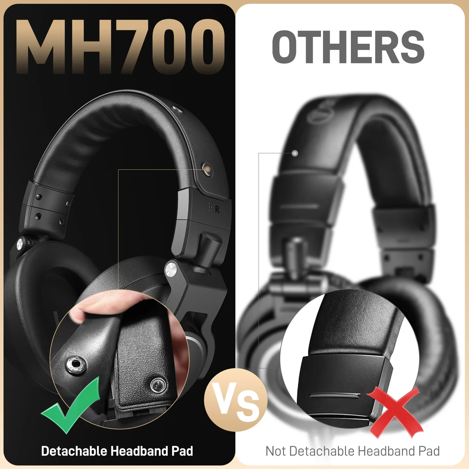 MAONO MH700 Gaming Headphones - Image 5