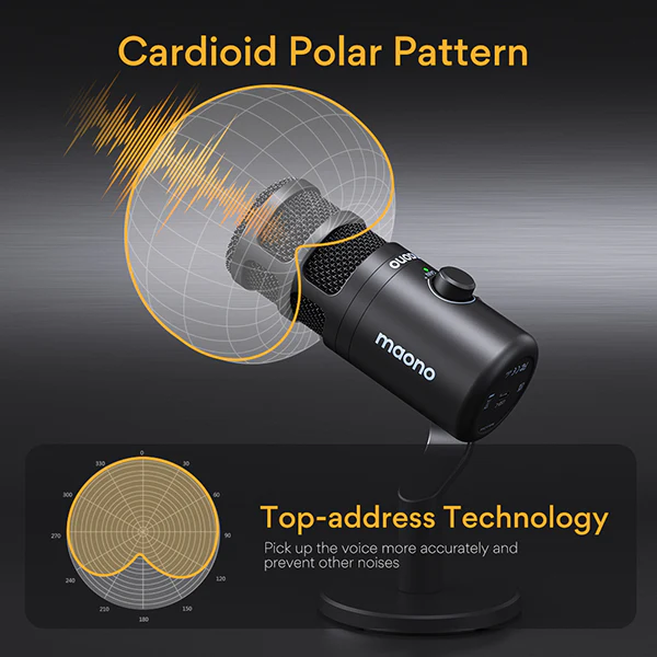 MAONO PD100U Dynamic Microphone - Image 4