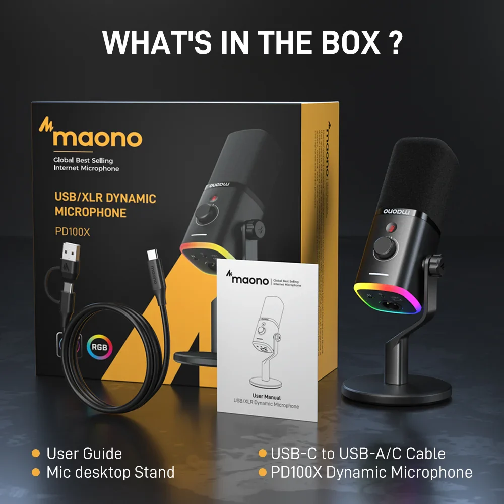 MAONO PD100X Dynamic Microphone - Image 7