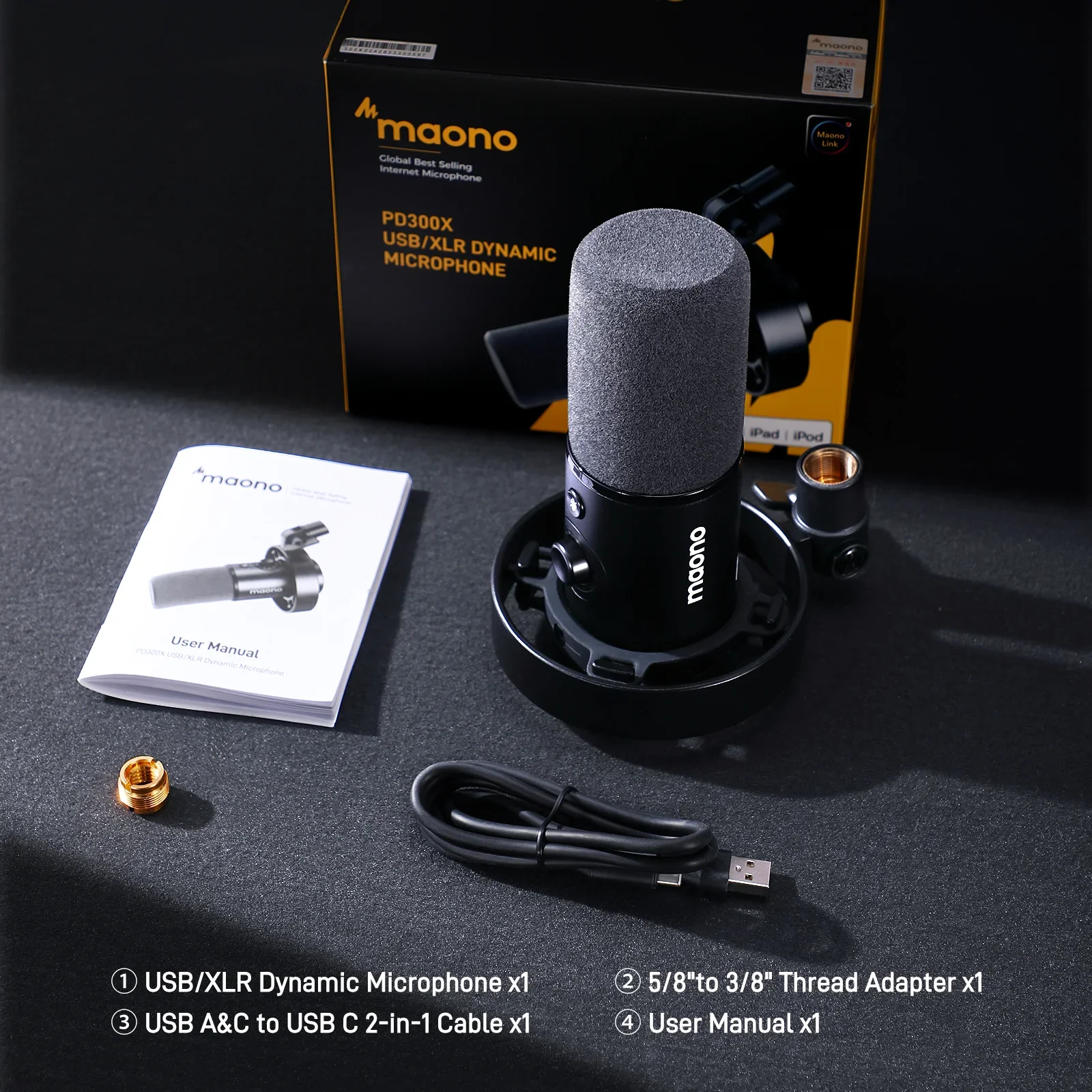 MAONO PD300X Dynamic Microphone - Image 8