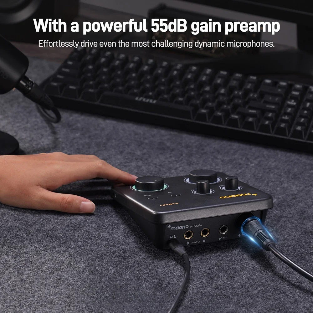 Maono PS22 Lite Audio Interface - Image 3