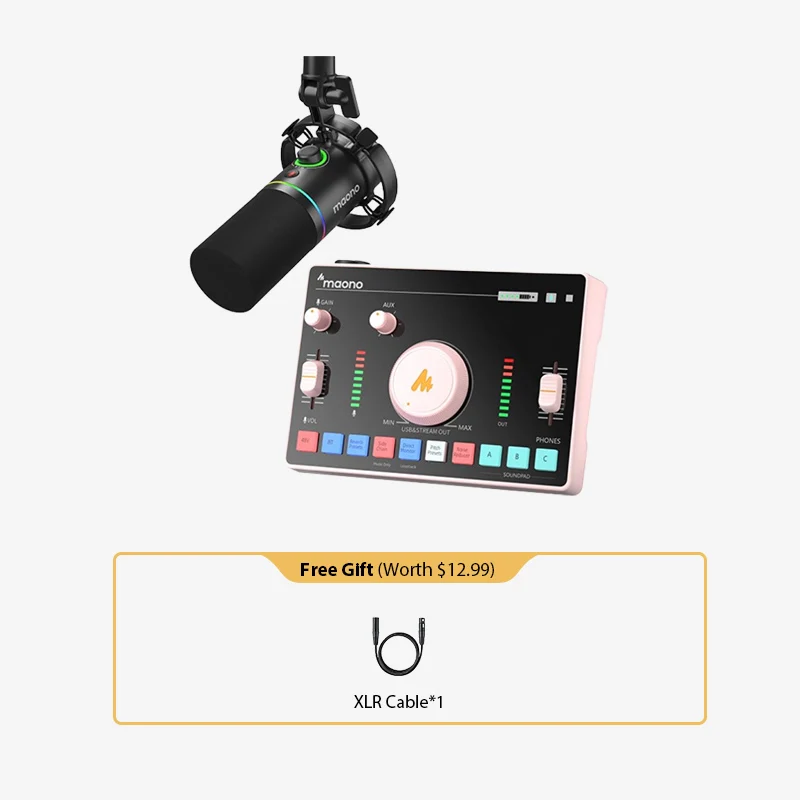 Maonocaster AMC2 NEO One-Stop Streaming Audio Mixer & Sound Card - Image 13