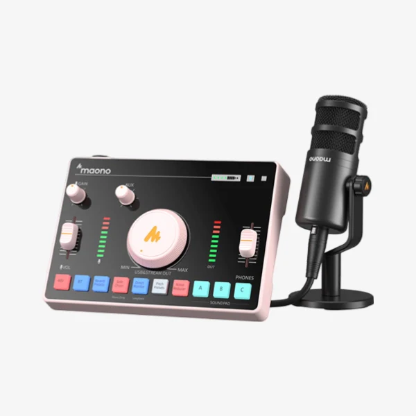 Maonocaster AMC2 NEO One-Stop Streaming Audio Mixer & Sound Card - Image 14