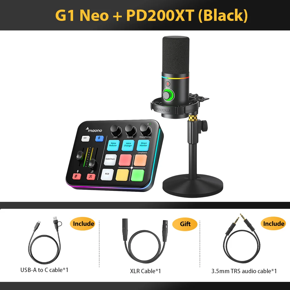 Maonocaster G1 NEO Audio Mixer & Interface - Image 13