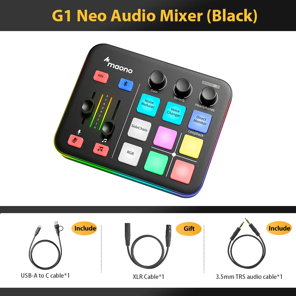 Maonocaster G1 NEO Audio Mixer & Interface - Image 9