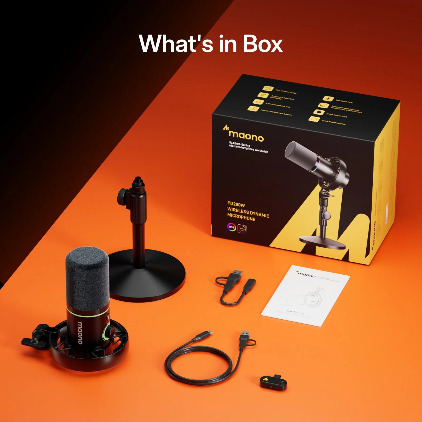 New Launch  | PD200W Hybrid Podcasting Microphone - Image 9