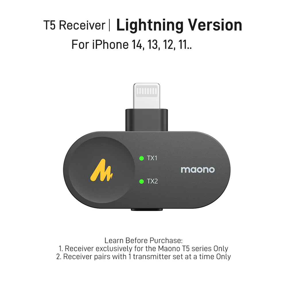 Maono T5 Wireless Microphone - Image 12