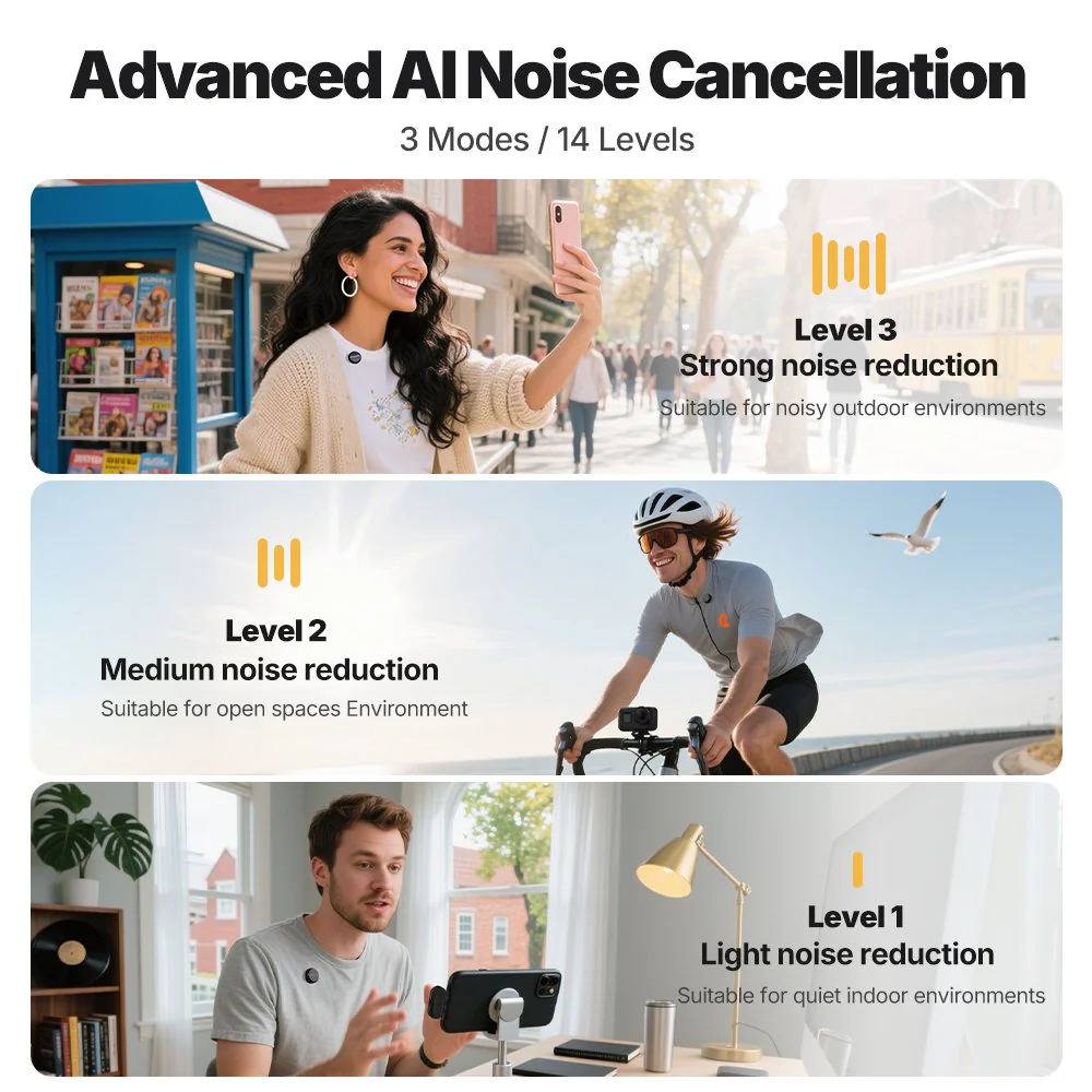 Maono T5 Wireless Microphone - Image 3