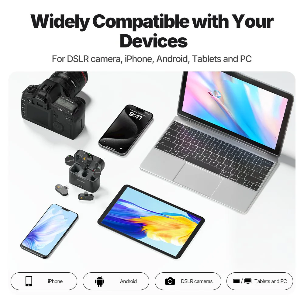 Maono T5 Wireless Microphone - Image 4