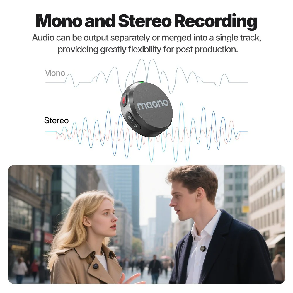 Maono T5 Wireless Microphone - Image 7