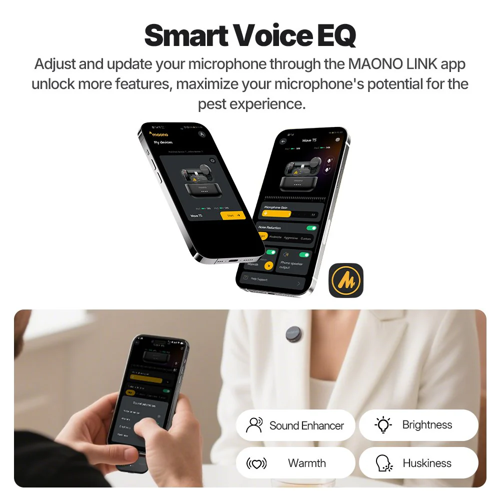 Maono T5 Wireless Microphone - Image 9