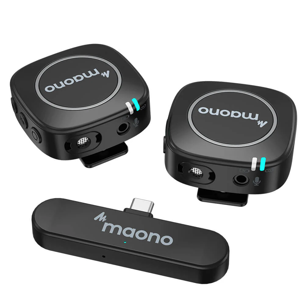 MAONO WM820 B2/C2 Dual-Person Compact Wireless System - Image 3