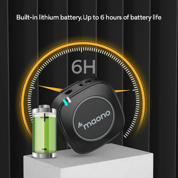 MAONO WM820 B2/C2 Dual-Person Compact Wireless System - Image 7